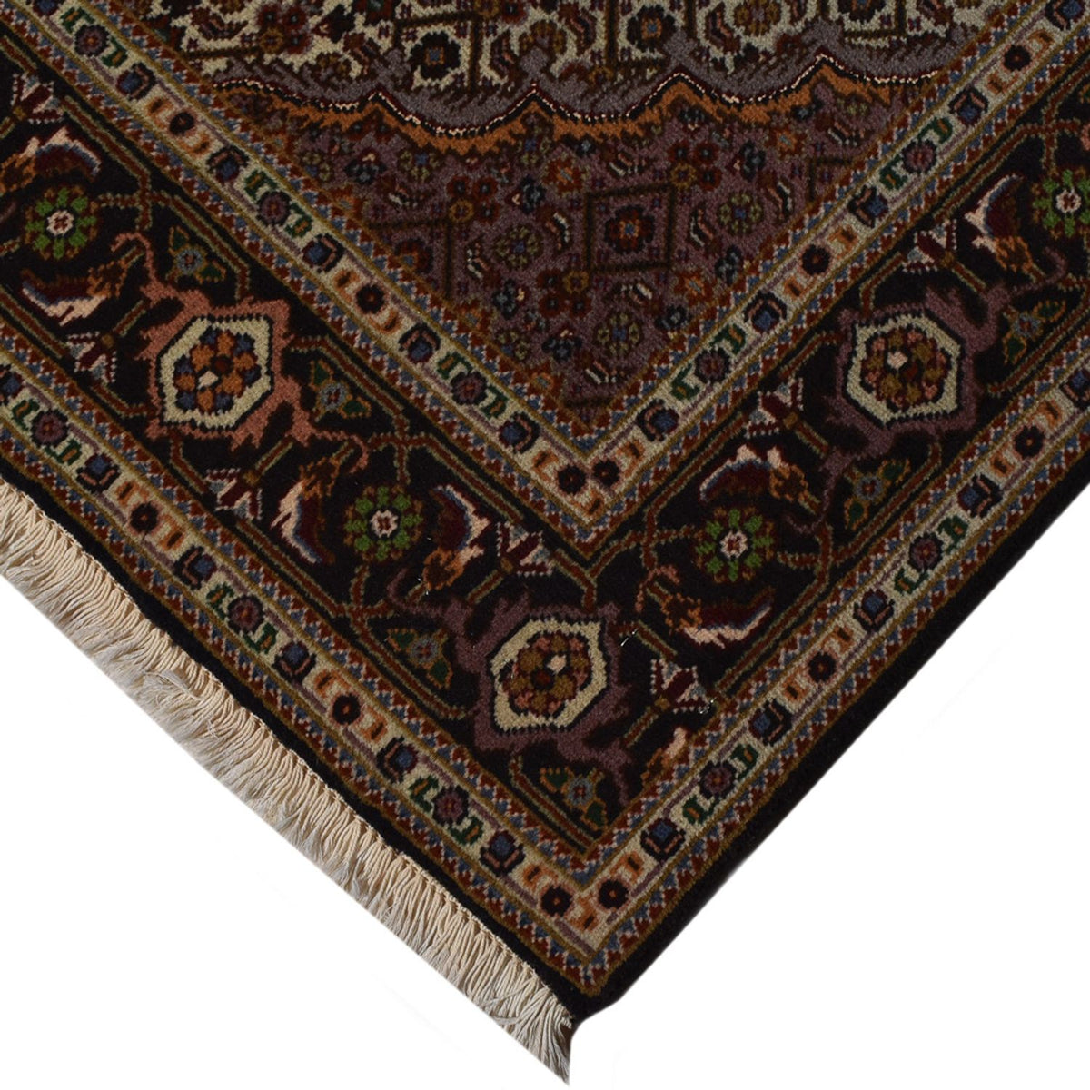 Perzisch tapijt - Tabriz - Royal - 204 x 152 cm - donkerbruin