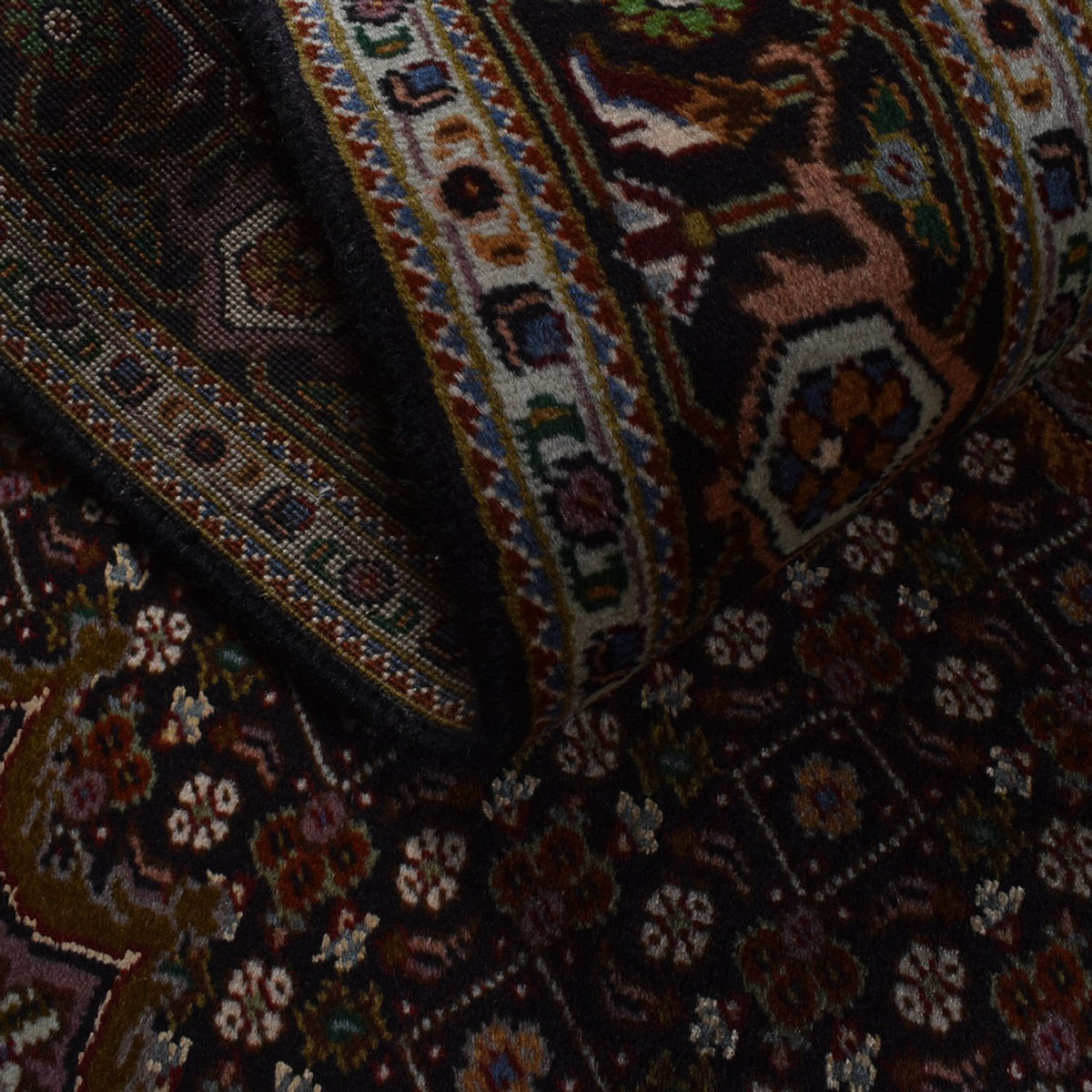 Perzisch tapijt - Tabriz - Royal - 204 x 152 cm - donkerbruin