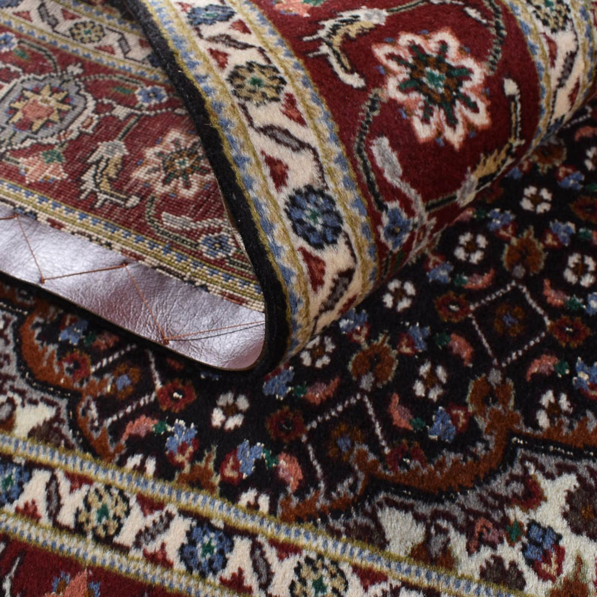 Perzisch tapijt - Tabriz - Royal - 201 x 148 cm - donkerbruin