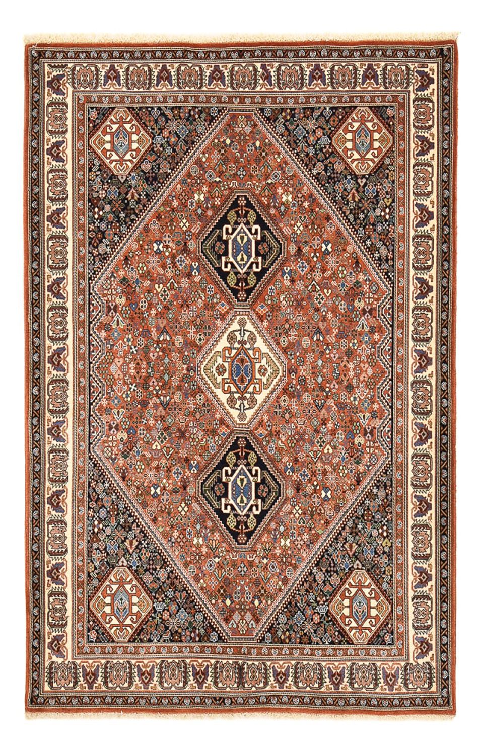 Gabbeh Tapijt - Kashkuli Perzisch - 212 x 139 cm - roest