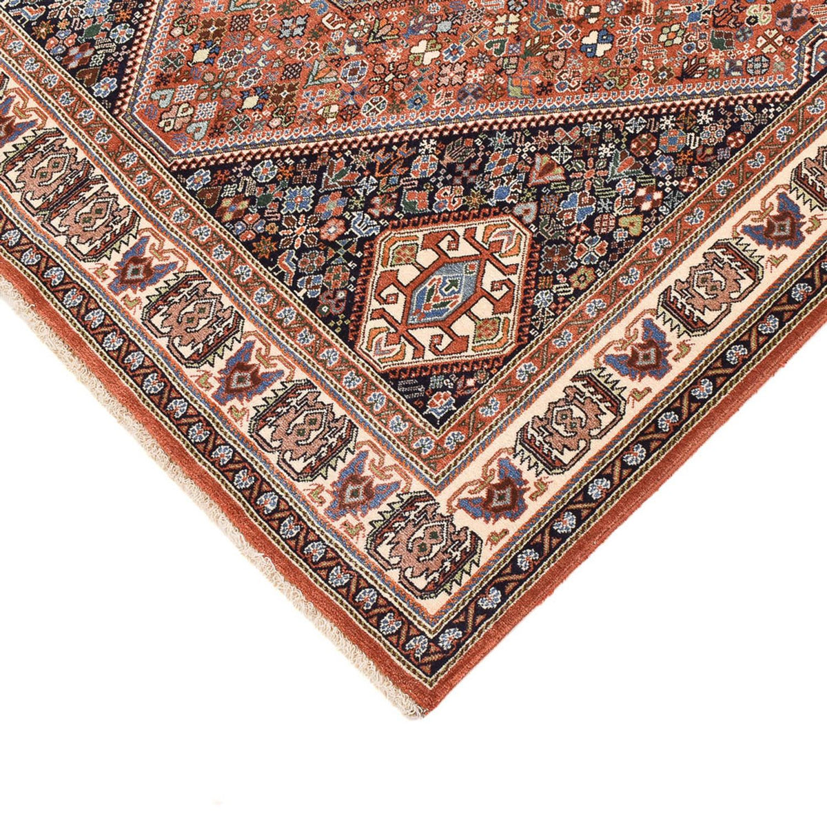 Gabbeh Tapijt - Kashkuli Perzisch - 212 x 139 cm - roest