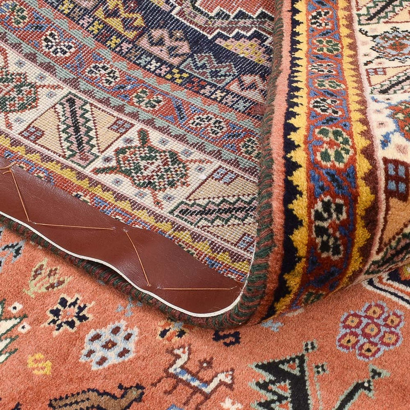 Gabbeh Tapijt - Kashkuli Perzisch - 202 x 152 cm - licht rood