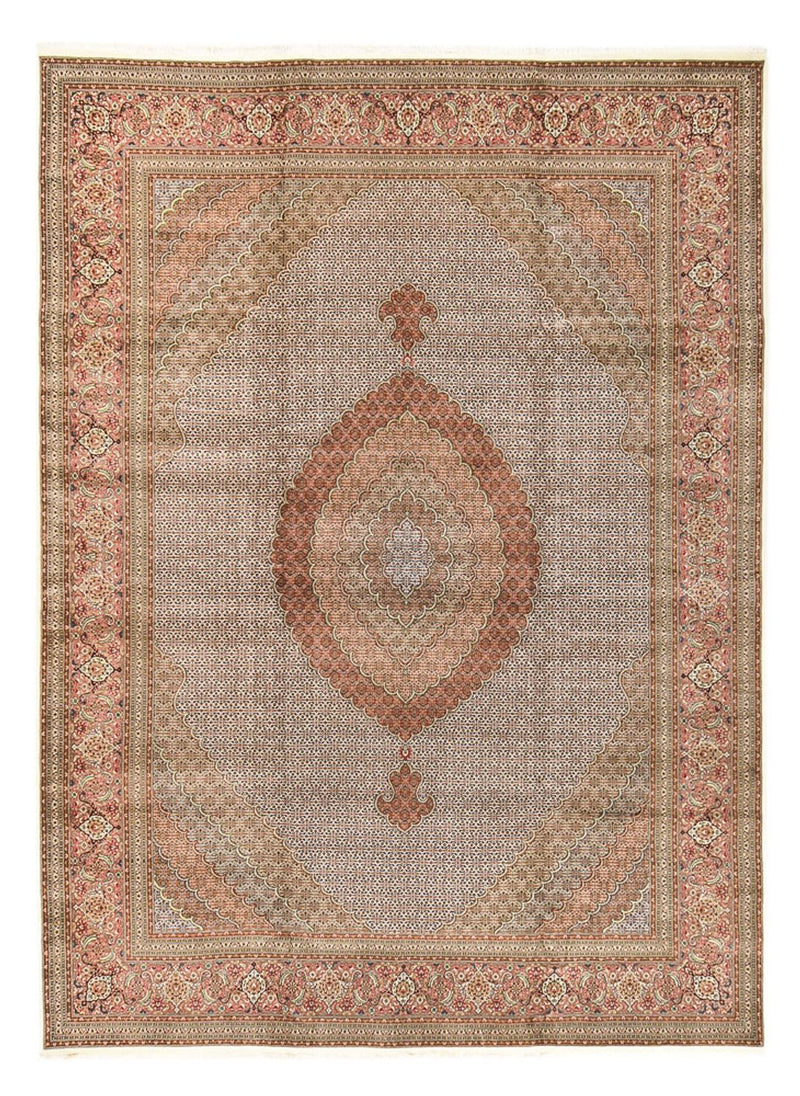 Perzisch tapijt - Tabriz - Royal - 502 x 350 cm - licht beige
