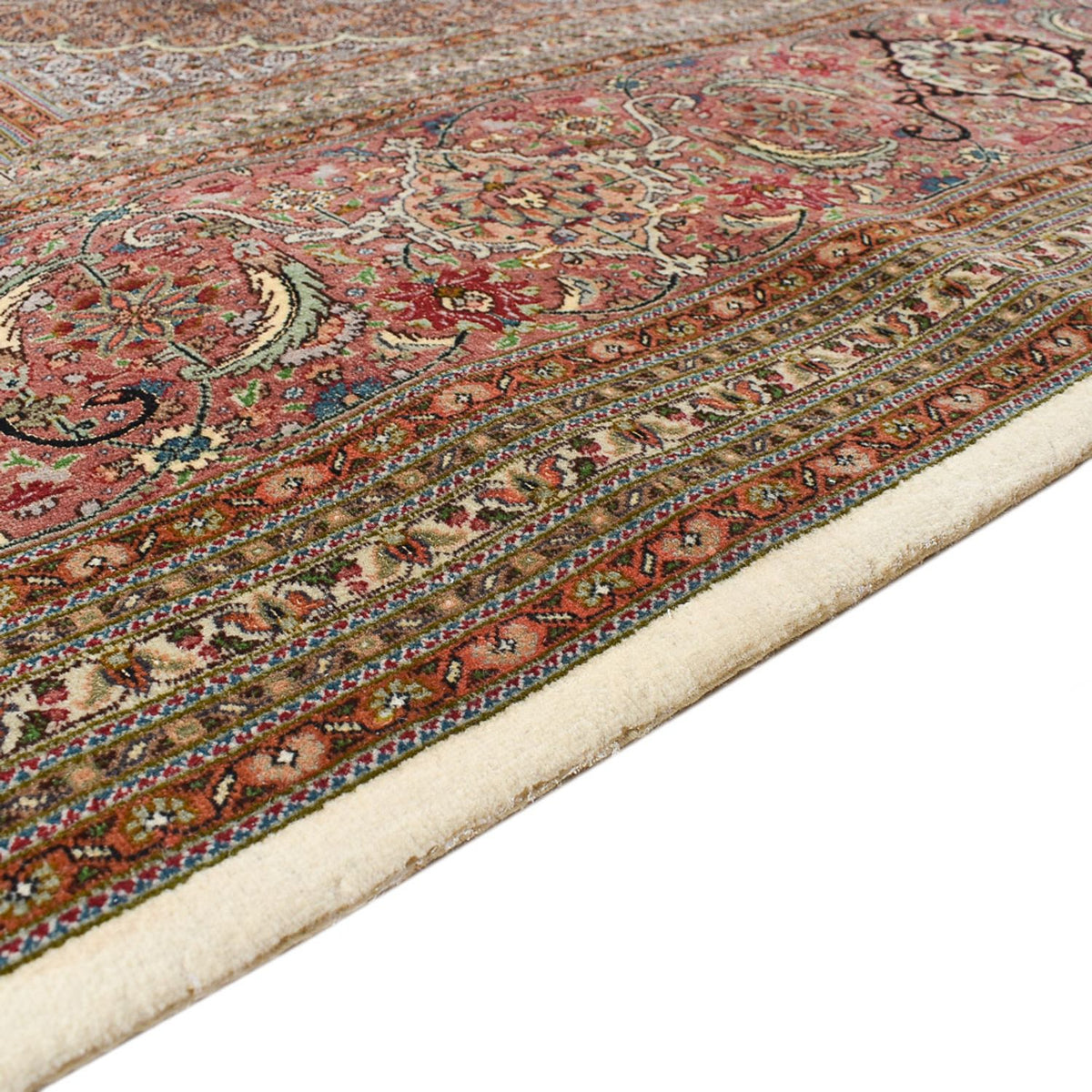 Perzisch tapijt - Tabriz - Royal - 502 x 350 cm - licht beige