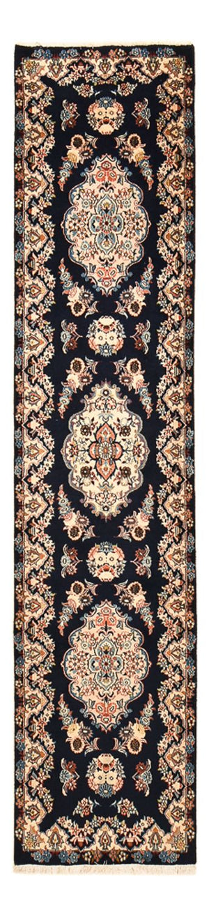 Loper Perzisch tapijt - Klassiek - 295 x 68 cm - donkerblauw