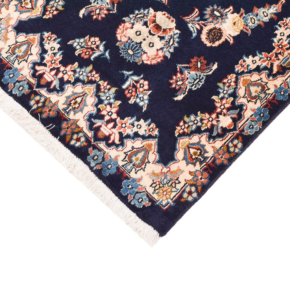 Loper Perzisch tapijt - Klassiek - 295 x 68 cm - donkerblauw