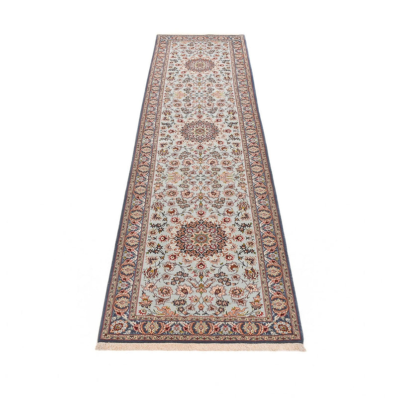 Loper Perzisch tapijt - Isfahan - Premium - 314 x 83 cm - zand