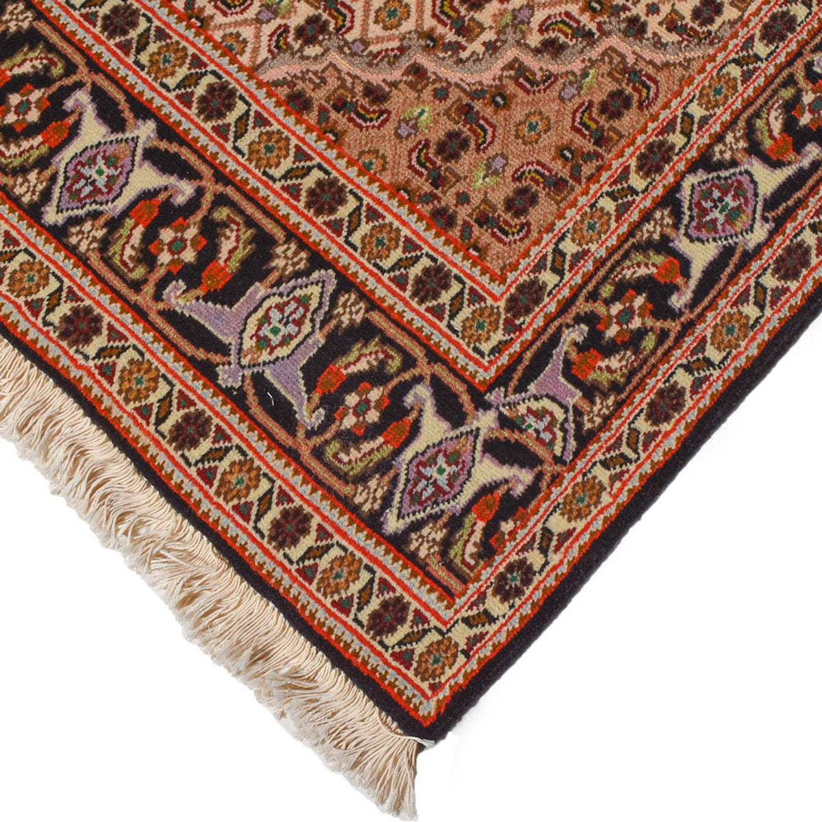 Perzisch tapijt - Tabriz - Royal - 207 x 148 cm - bruin