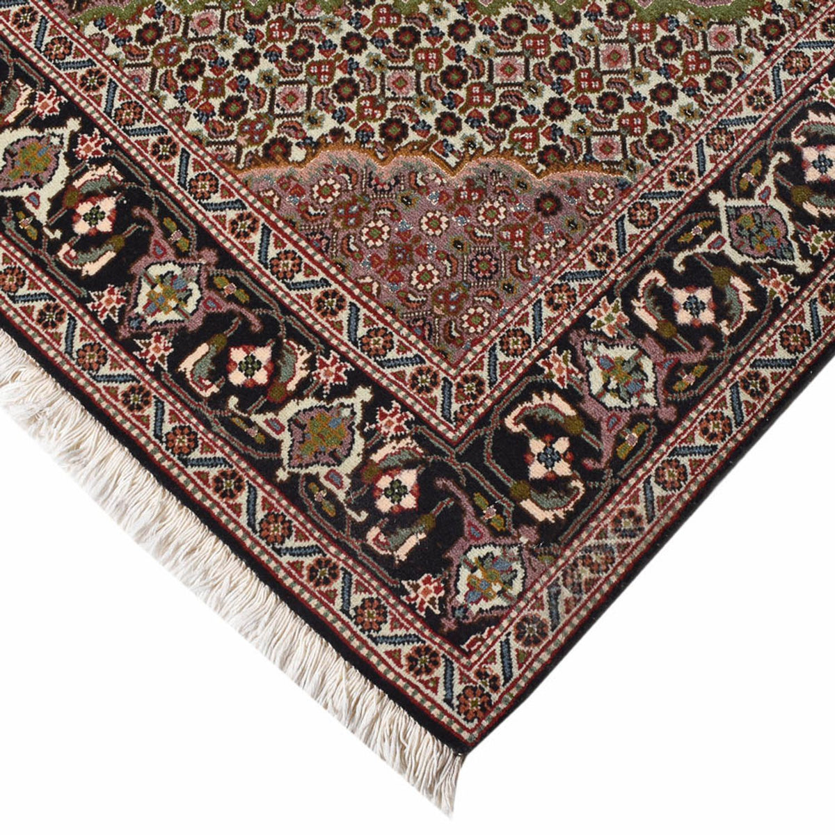 Perzisch tapijt - Tabriz - Royal - 203 x 150 cm - donkerbruin