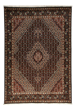 Perzisch tapijt - Tabriz - Royal - 200 x 152 cm - donkerbruin