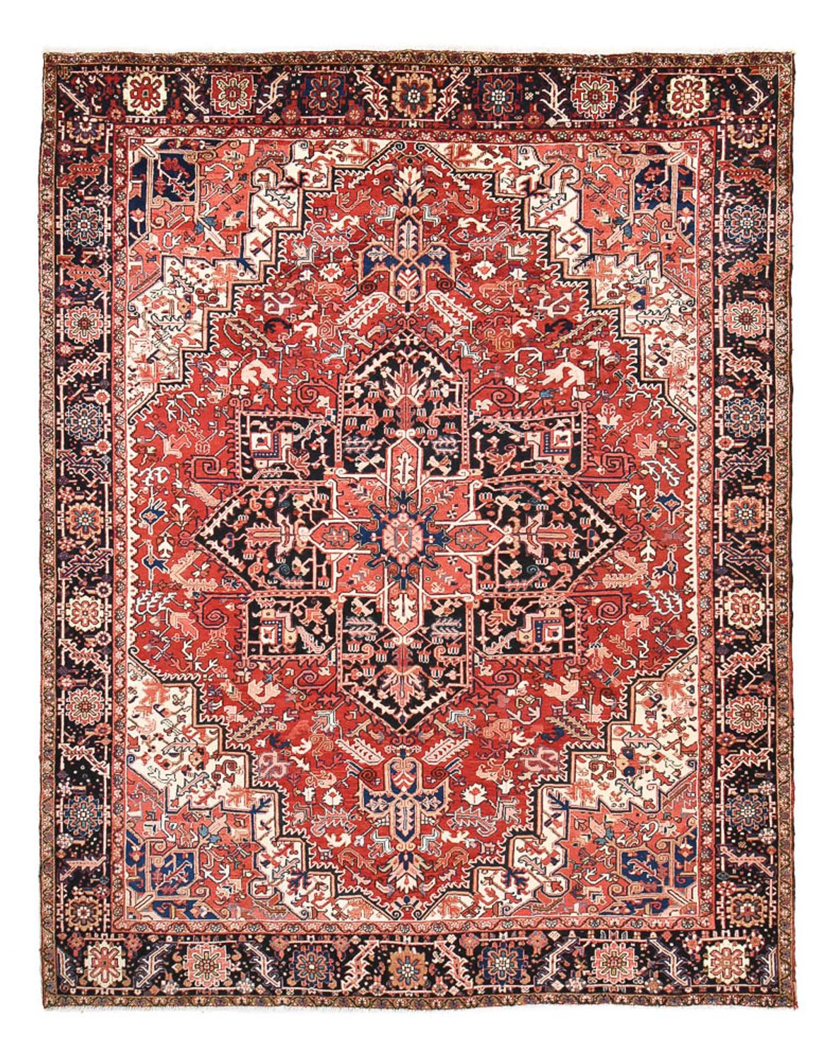Perzisch Tapijt - Nomadisch - 375 x 298 cm - rood