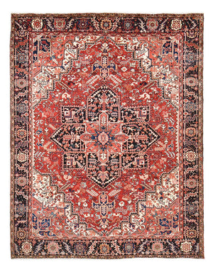 Perzisch Tapijt - Nomadisch - 375 x 298 cm - rood