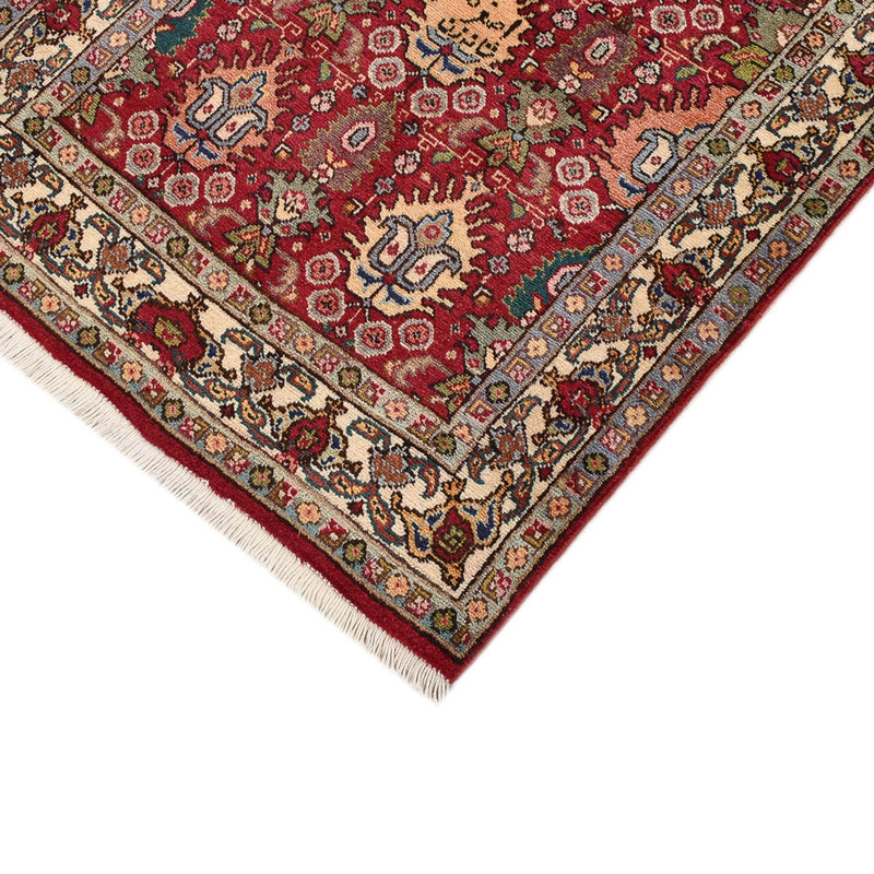 Loper Perzisch tapijt - Tabriz - Royal - 408 x 80 cm - licht rood