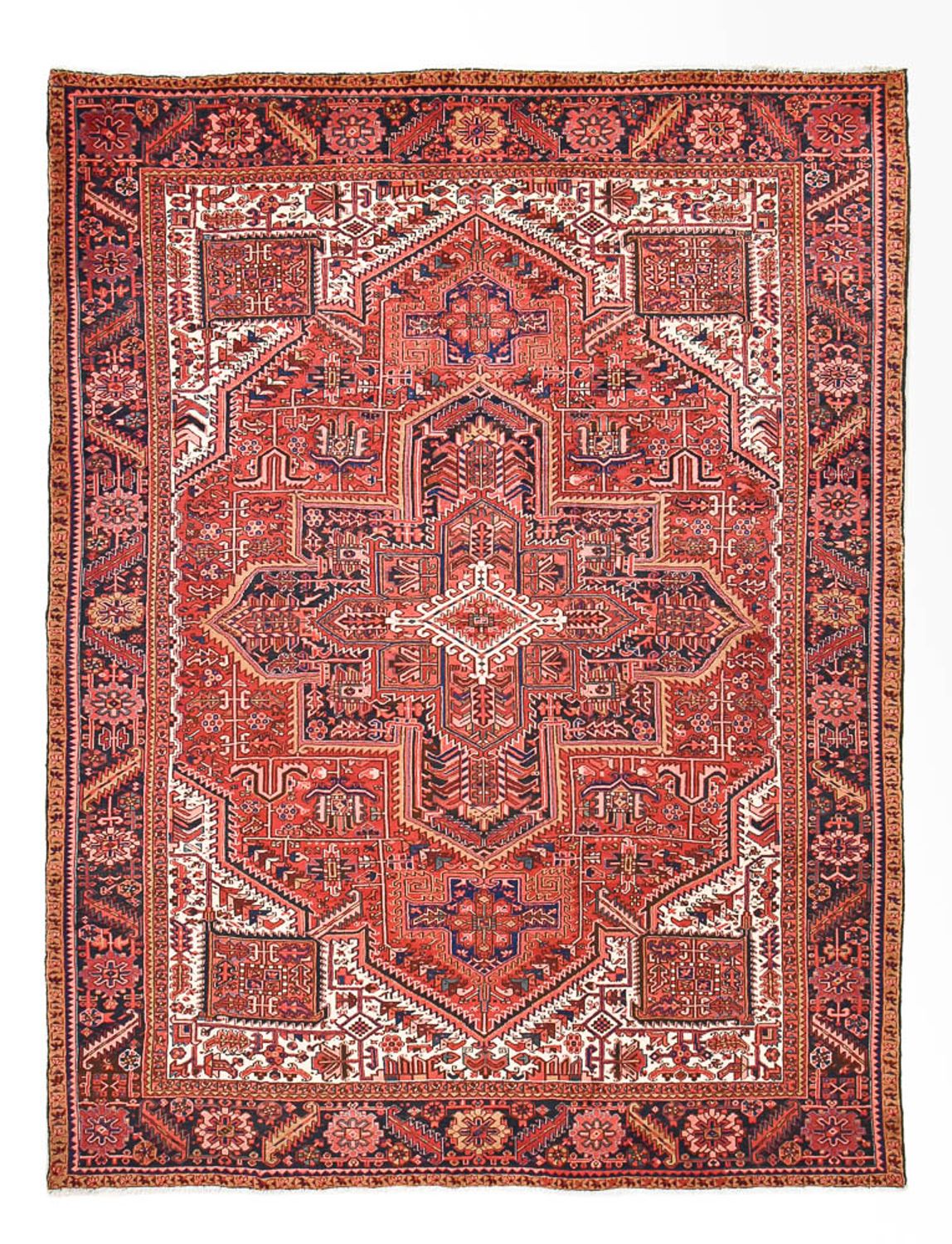 Perzisch Tapijt - Nomadisch - 392 x 305 cm - rood