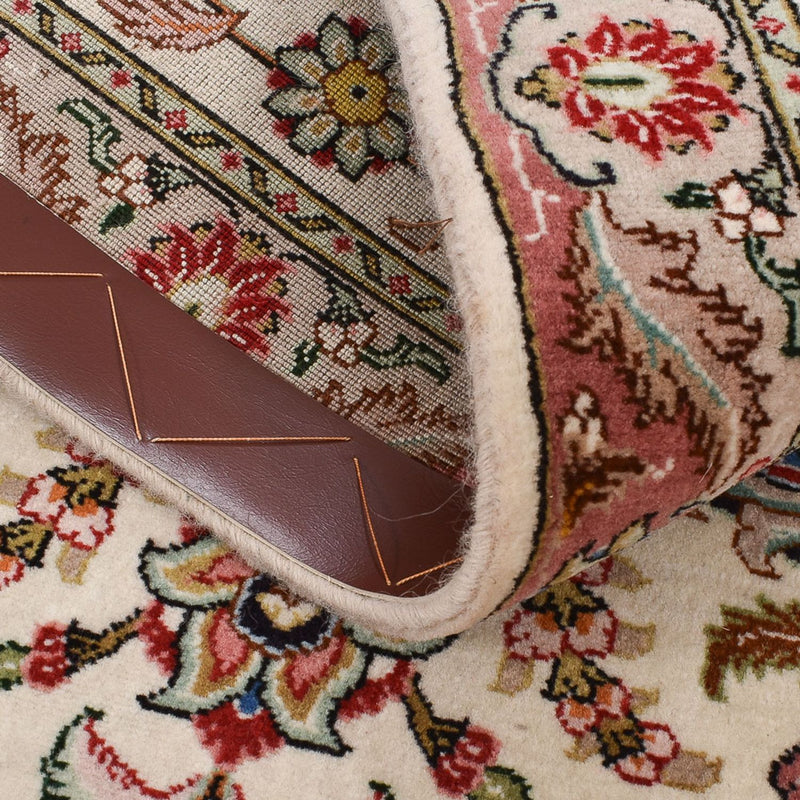 Loper Perzisch tapijt - Tabriz - Royal - 297 x 69 cm - zand