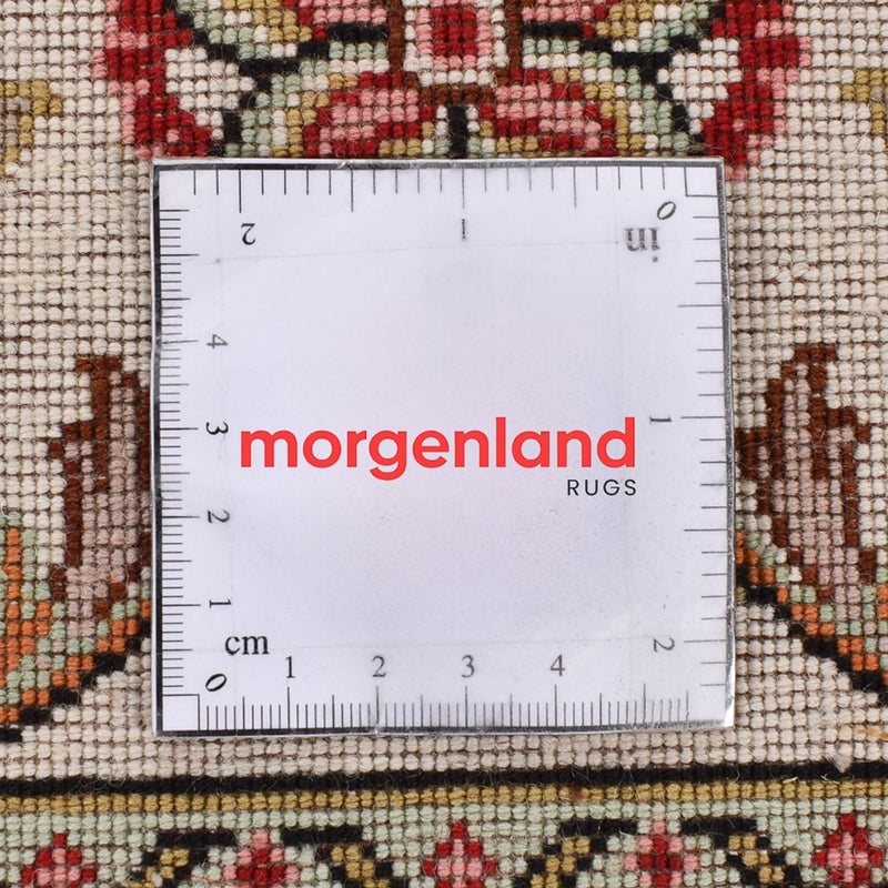 Loper Perzisch tapijt - Tabriz - Royal - 297 x 69 cm - zand