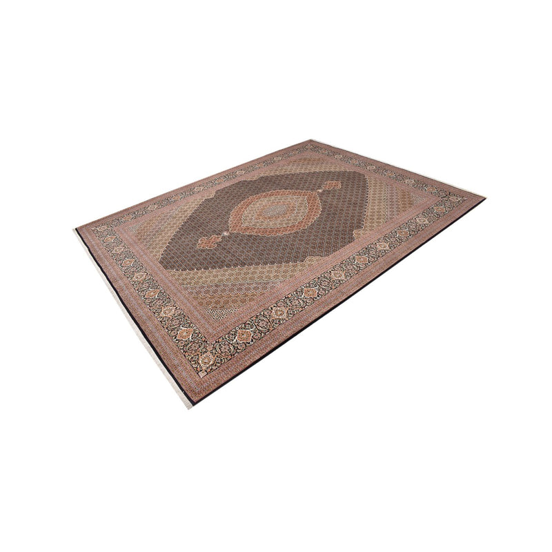 Perzisch tapijt - Tabriz - Royal - 394 x 302 cm - donker beige