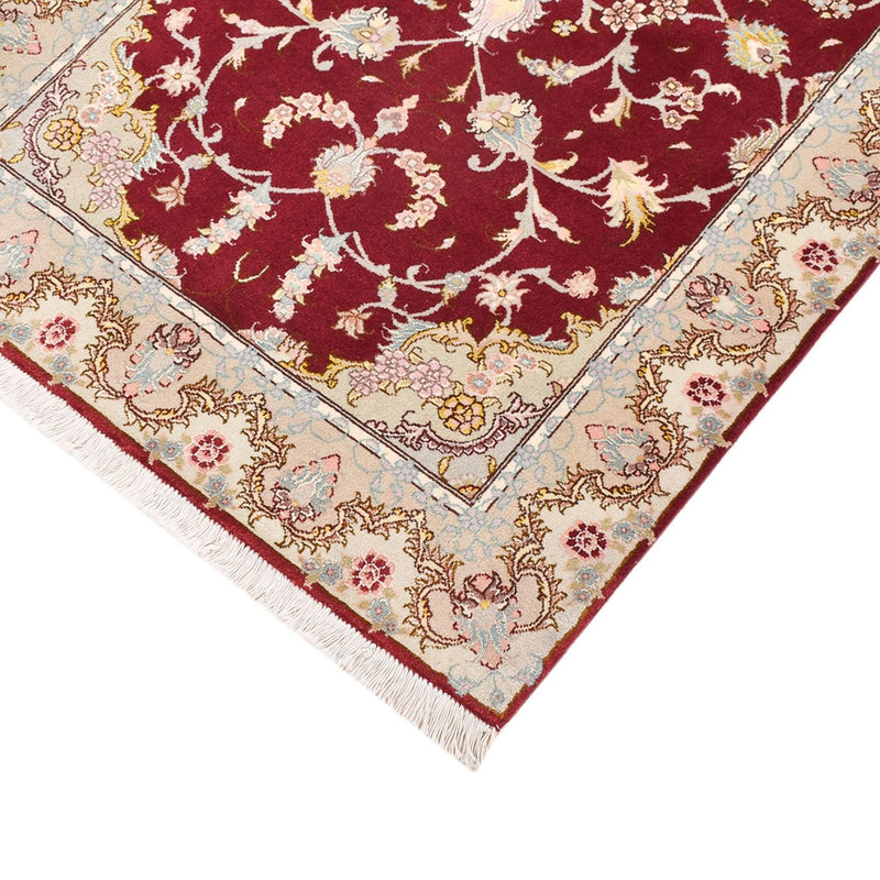 Loper Perzisch tapijt - Tabriz - Royal - 198 x 80 cm - rood