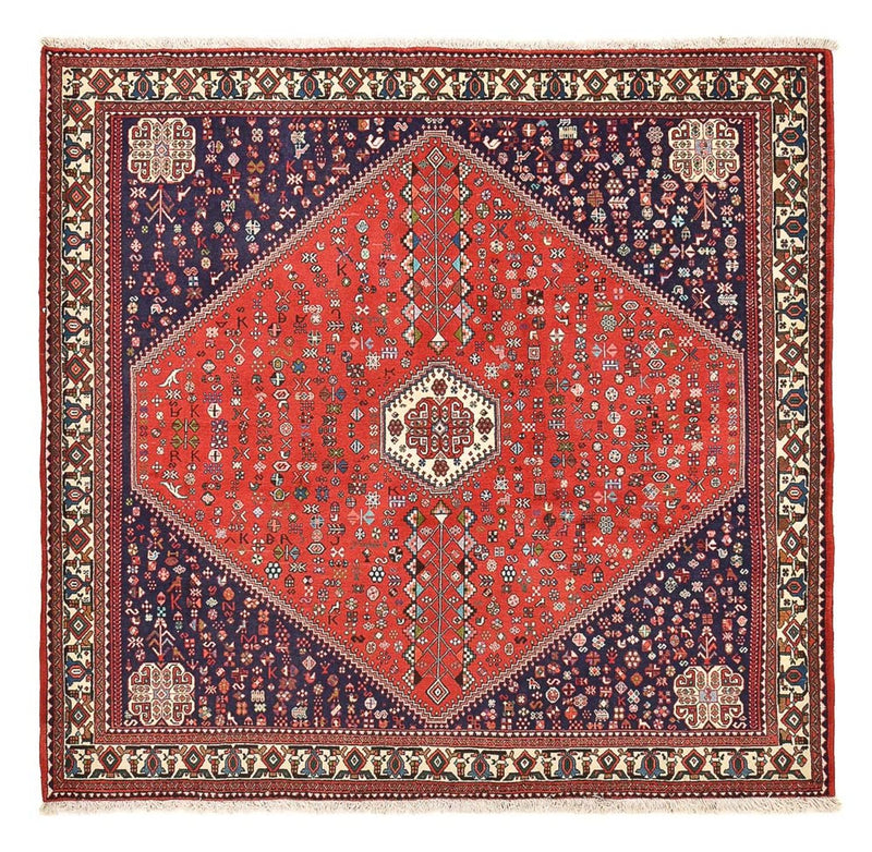 Perzisch Tapijt - Nomadisch vierkant  - 205 x 197 cm - rood