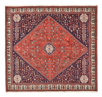 Perzisch Tapijt - Nomadisch vierkant  - 208 x 199 cm - rood