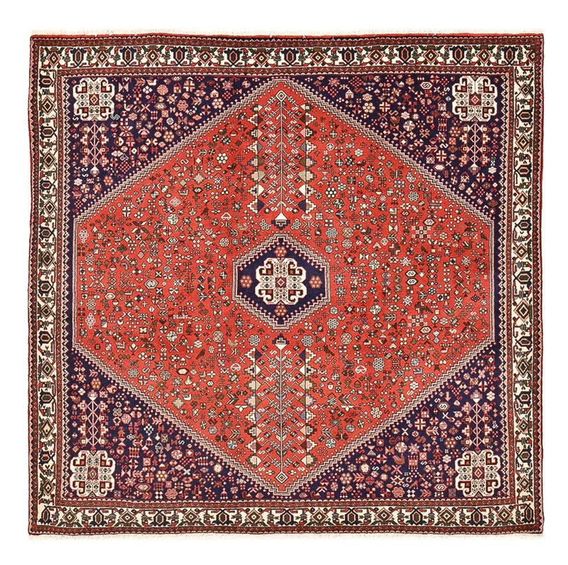 Perzisch Tapijt - Nomadisch vierkant  - 202 x 201 cm - rood