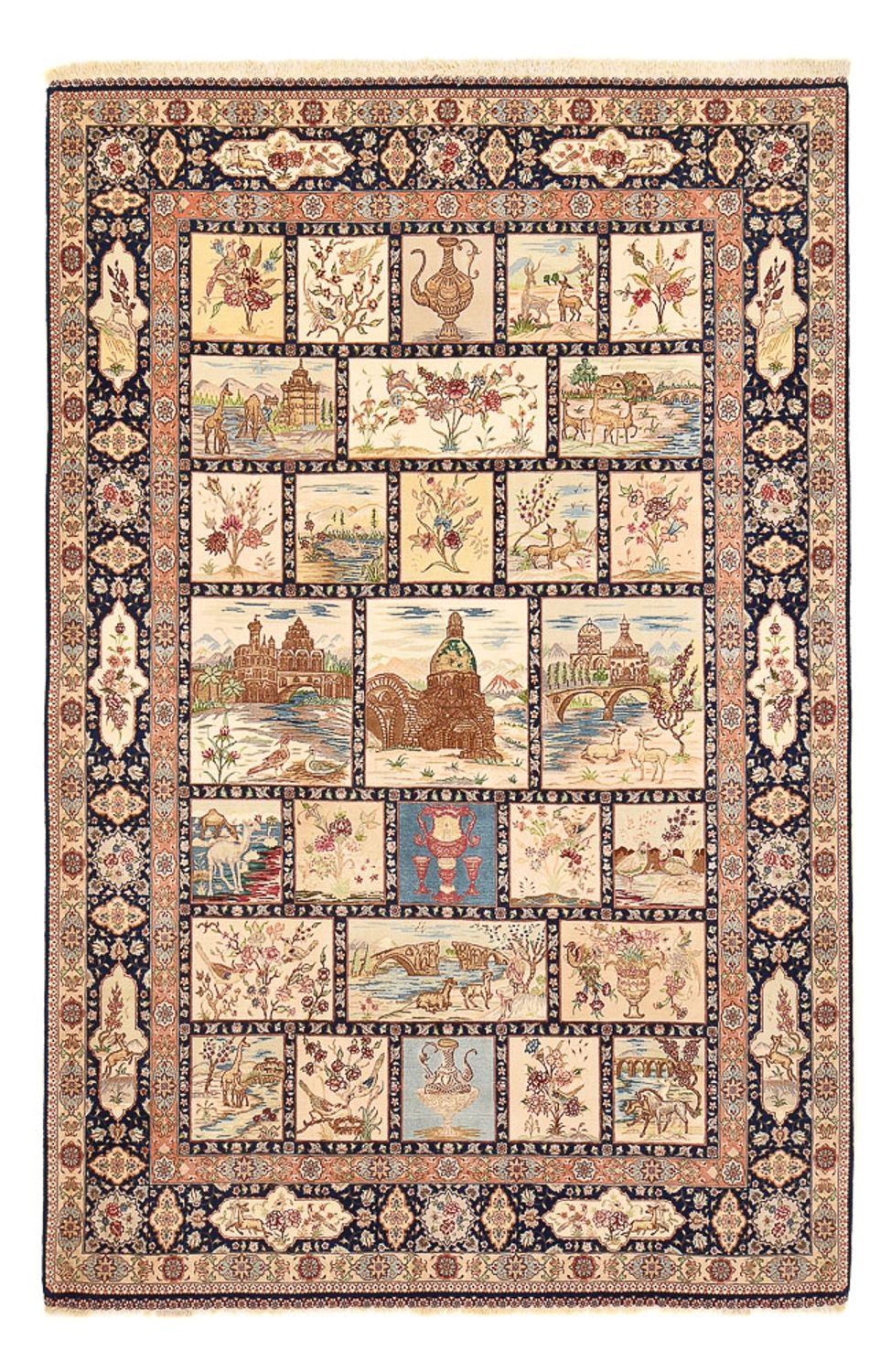 Perzisch tapijt - Tabriz - Premium - 300 x 198 cm - veelkleurig