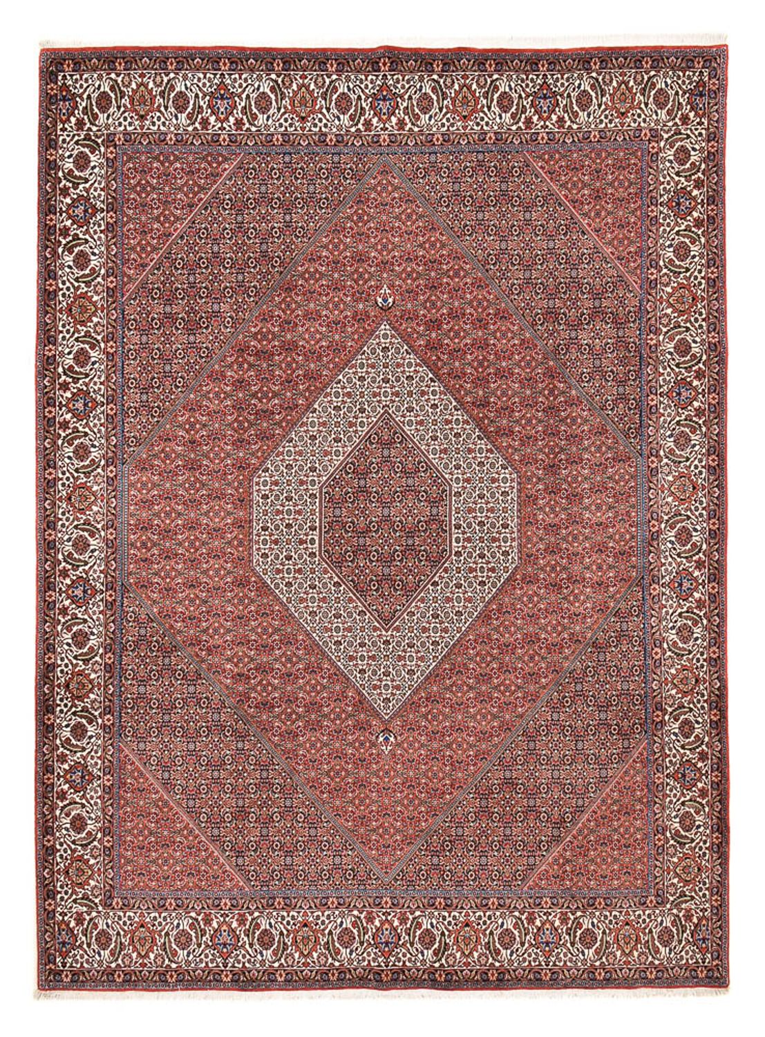 Perzisch tapijt - Bijar - 400 x 298 cm - bruin