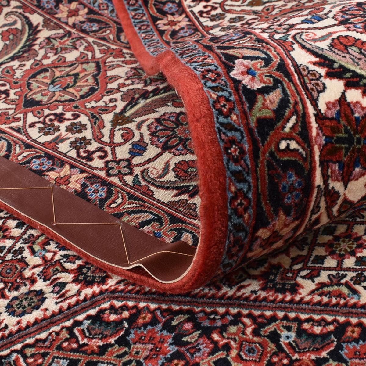 Perzisch tapijt - Bijar - 400 x 298 cm - bruin