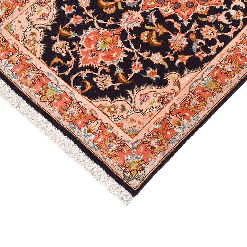 Loper Perzisch tapijt - Tabriz - Royal - 288 x 69 cm - donkerblauw
