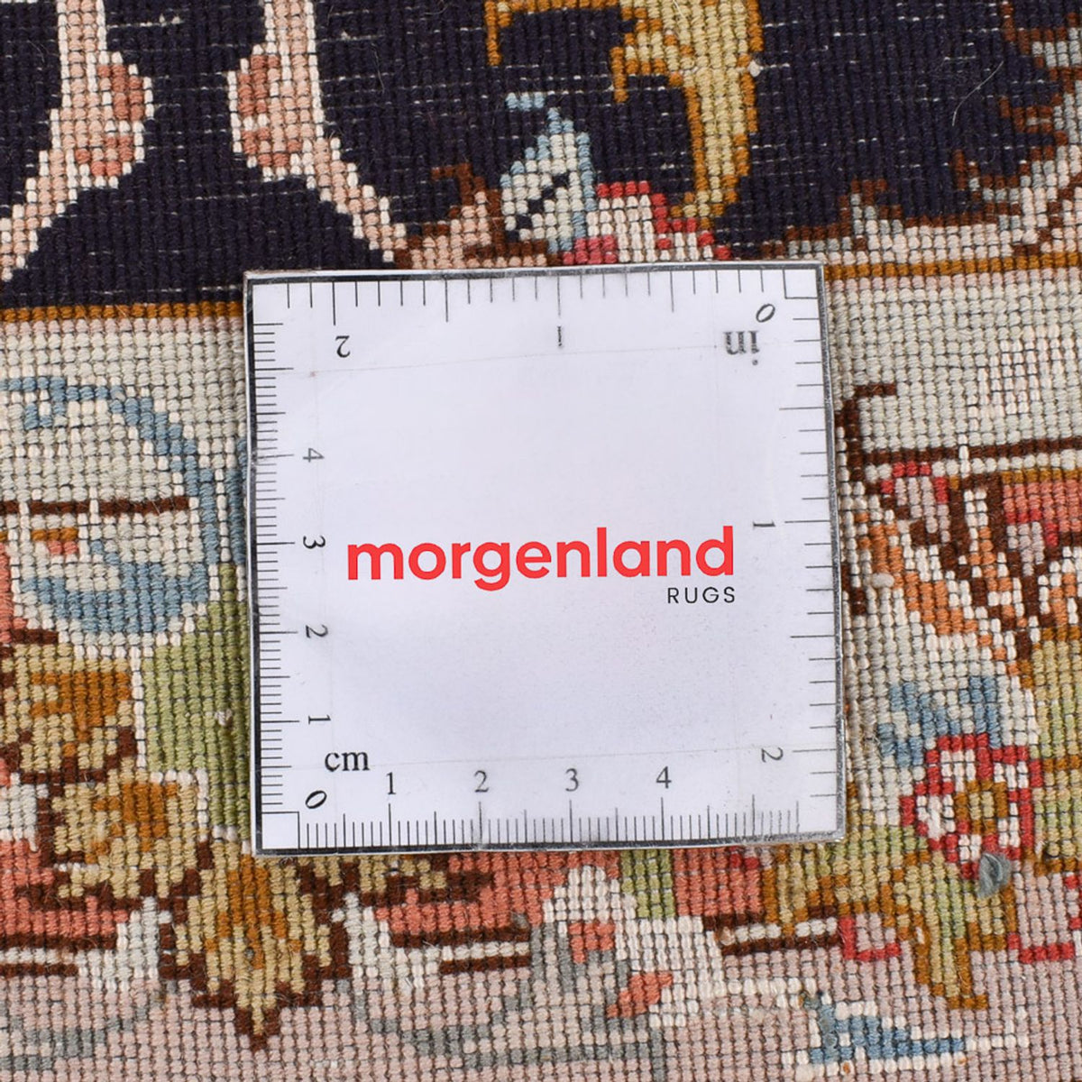 Loper Perzisch tapijt - Tabriz - Royal - 288 x 69 cm - donkerblauw