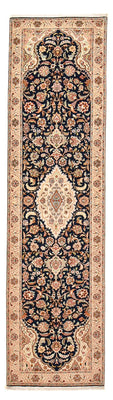 Loper Perzisch tapijt - Tabriz - Royal - 310 x 83 cm - donkerblauw