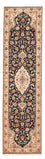 Loper Perzisch tapijt - Tabriz - Royal - 310 x 83 cm - donkerblauw