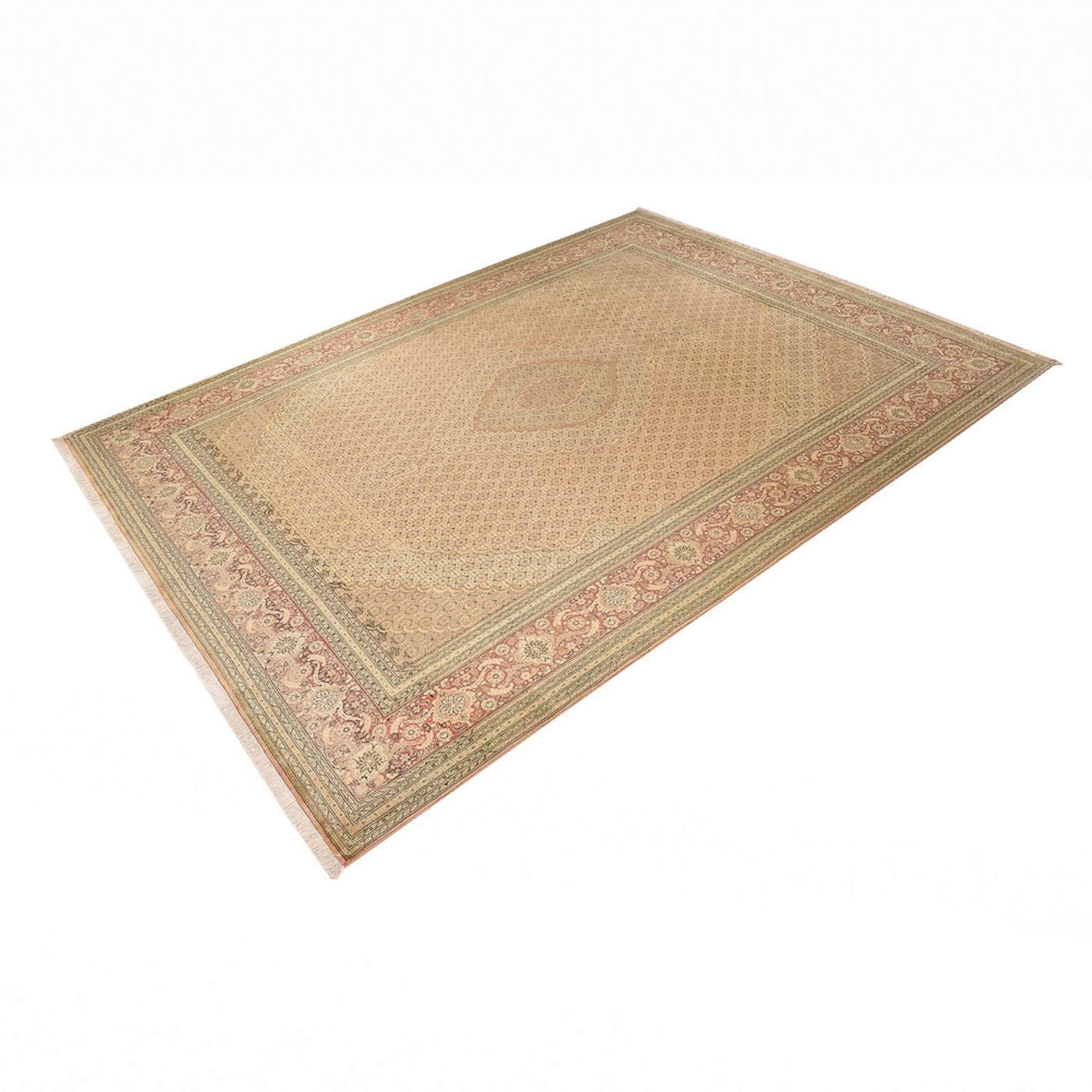 Tabriz - 50 Raj Tapijt 397x298cm - Perzisch tapijt