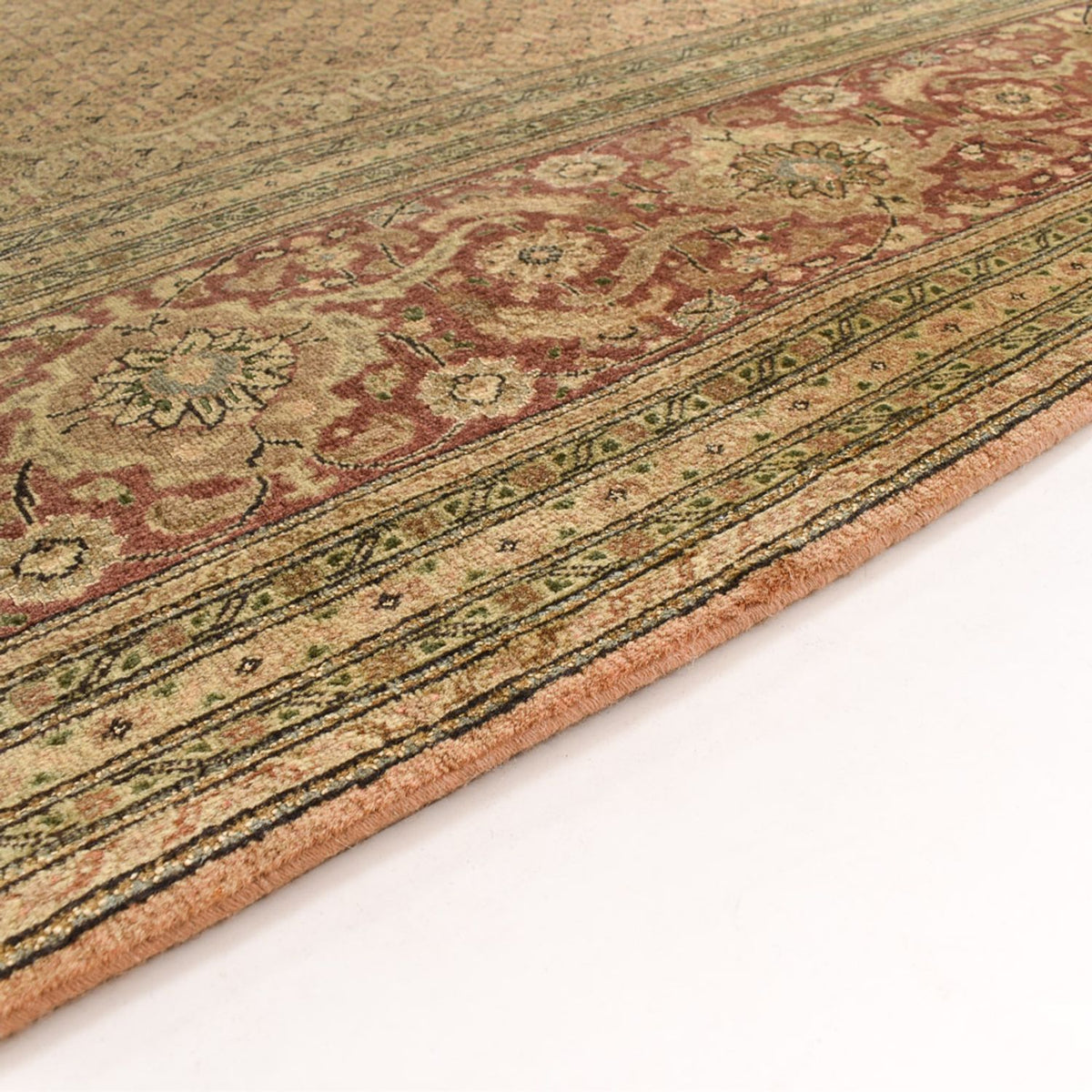Perzisch tapijt - Tabriz - Royal - 397 x 298 cm - zand