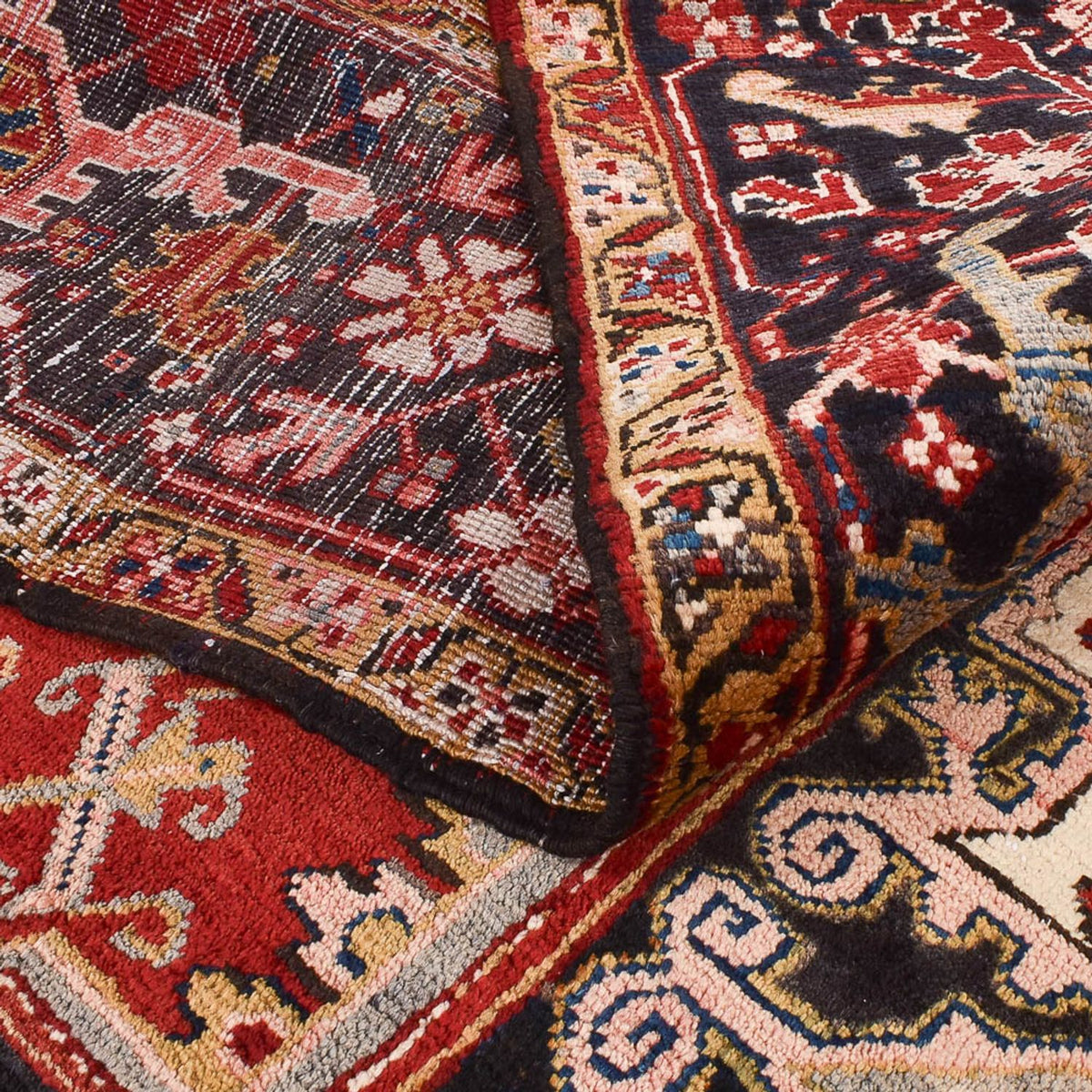 Loper Perzisch Tapijt - Nomadisch - 402 x 332 cm - rood