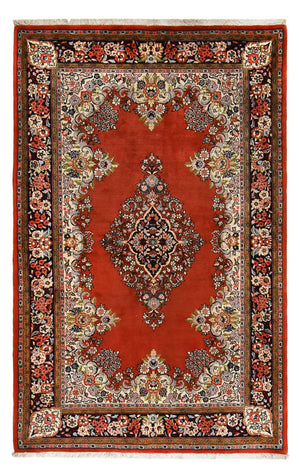 Perzisch tapijt - Ghom - Koninklijk - 219 x 139 cm - rood