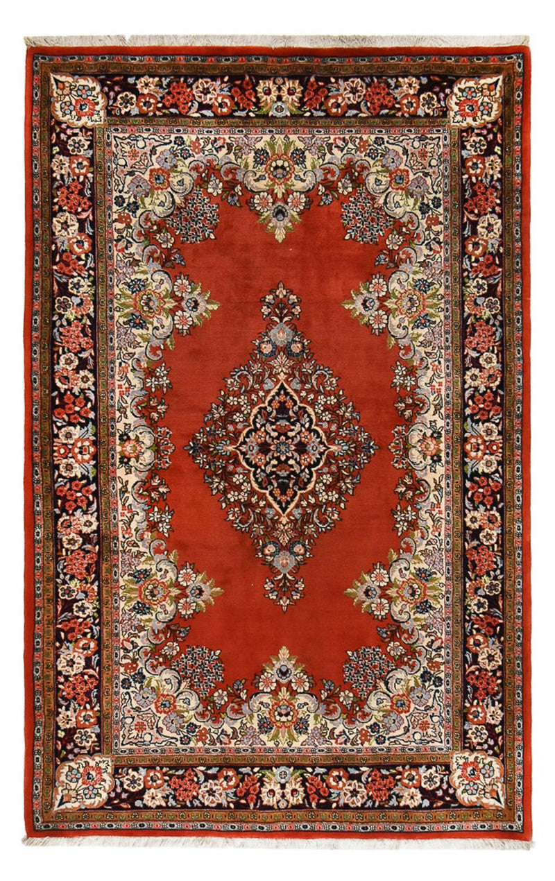 Perzisch tapijt - Ghom - Koninklijk - 219 x 139 cm - rood