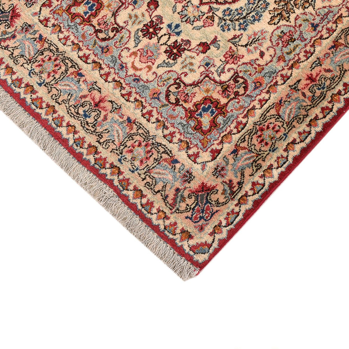 Loper Perzisch tapijt - Ghom - 170 x 71 cm - licht beige
