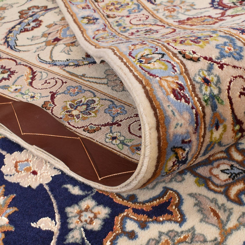 Perzisch tapijt - Isfahan - Premium - 304 x 203 cm - donkerblauw