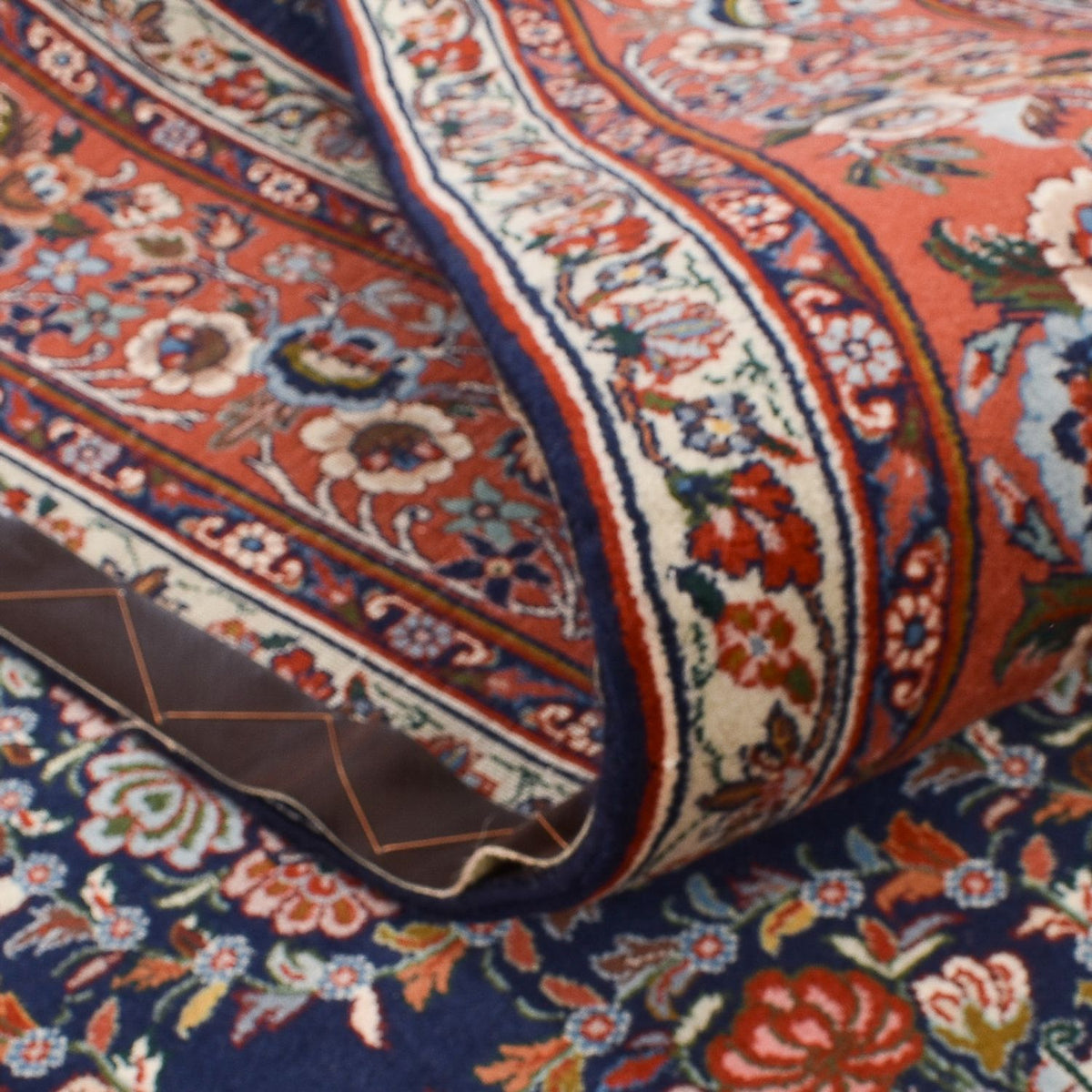 Perzisch tapijt - Bijar - 303 x 199 cm - donkerblauw