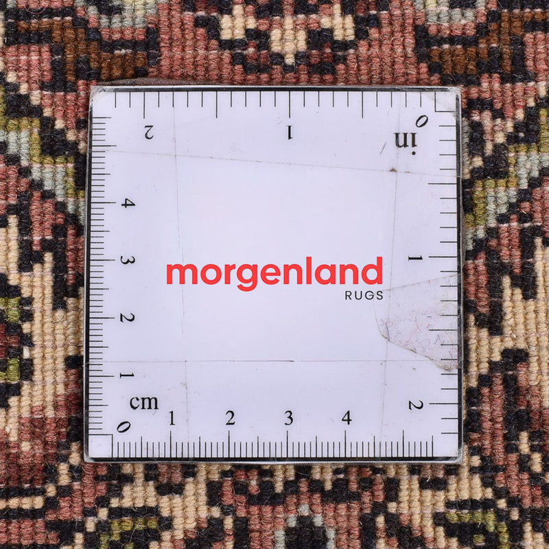 Loper Perzisch tapijt - Bijar - 400 x 72 cm - donker beige