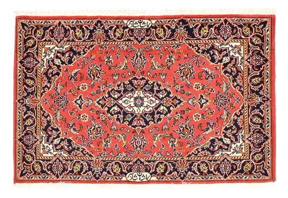 Perzisch tapijt - Keshan - 100 x 70 cm - rood