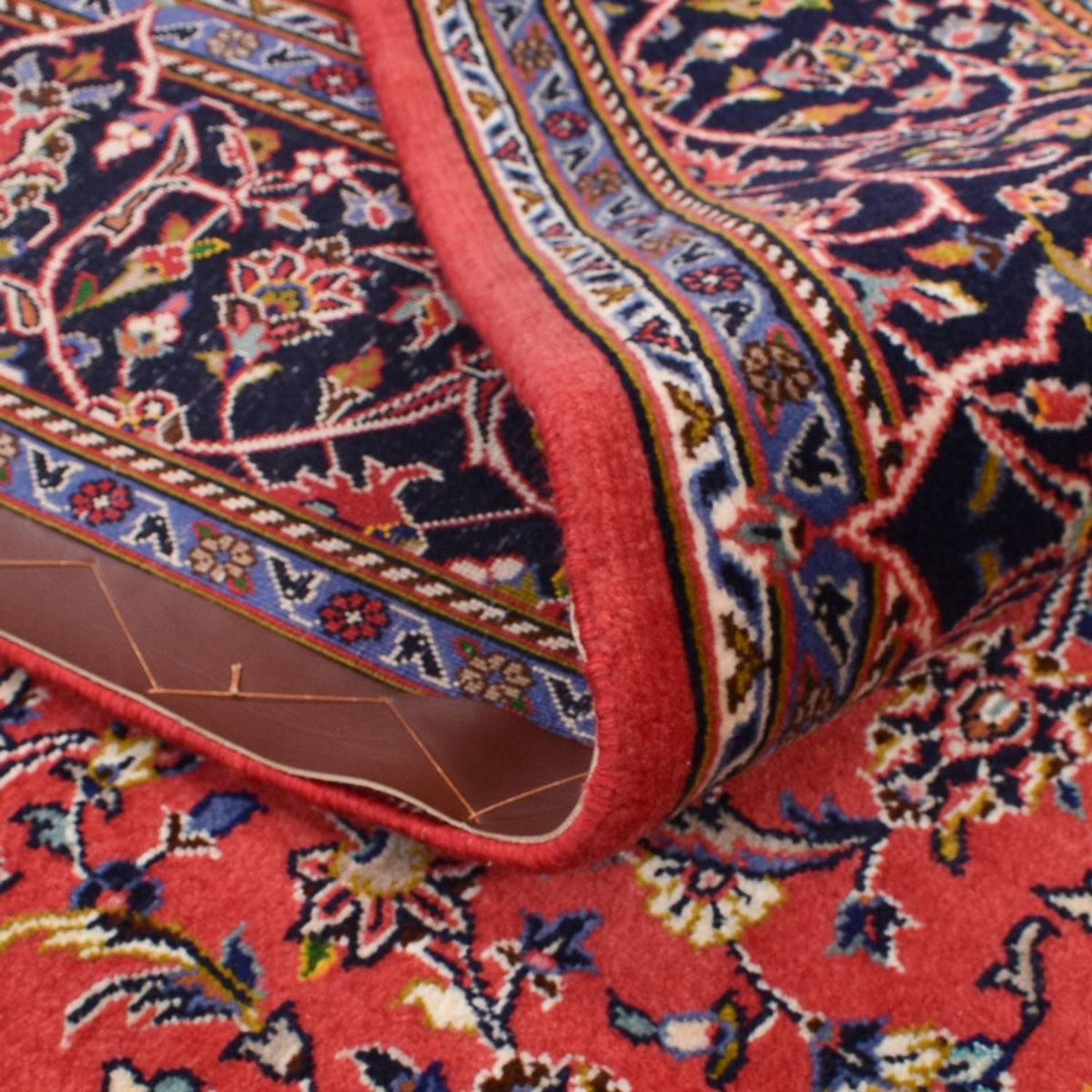 Perzisch tapijt - Keshan - 222 x 142 cm - licht rood