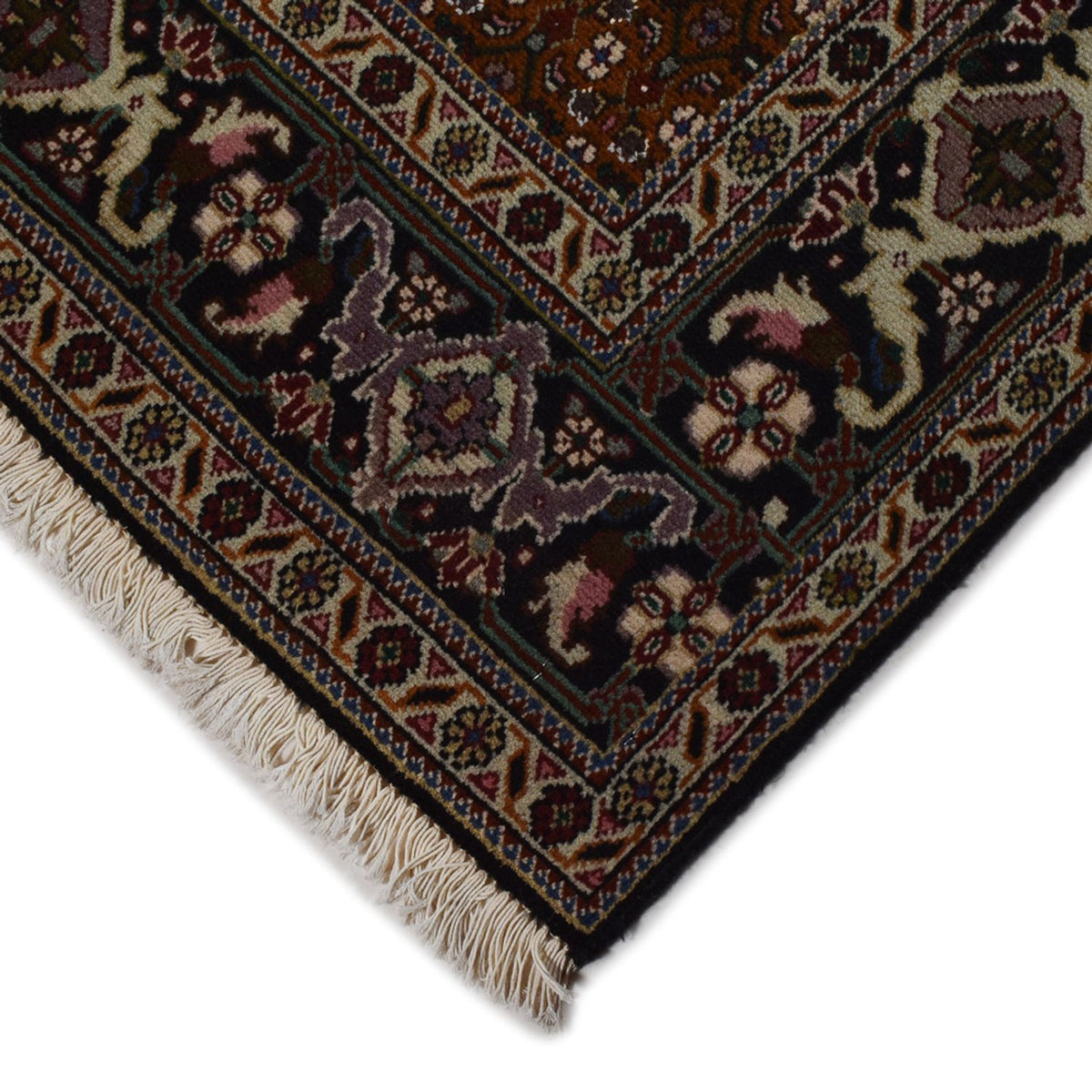 Perzisch tapijt - Tabriz - Royal - 198 x 148 cm - donkerbruin