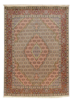 Perzisch tapijt - Tabriz - Royal - 209 x 150 cm - zand