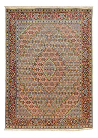 Perzisch tapijt - Tabriz - Royal - 209 x 150 cm - zand