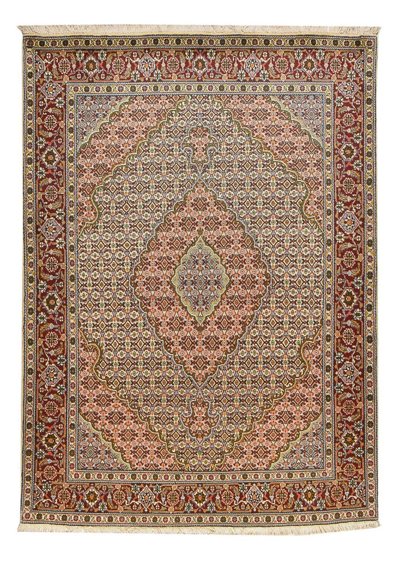 Perzisch tapijt - Tabriz - Royal - 209 x 150 cm - zand