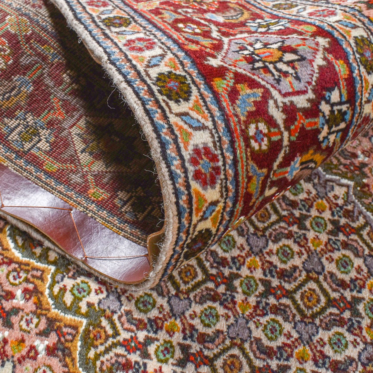 Perzisch tapijt - Tabriz - Royal - 209 x 150 cm - zand