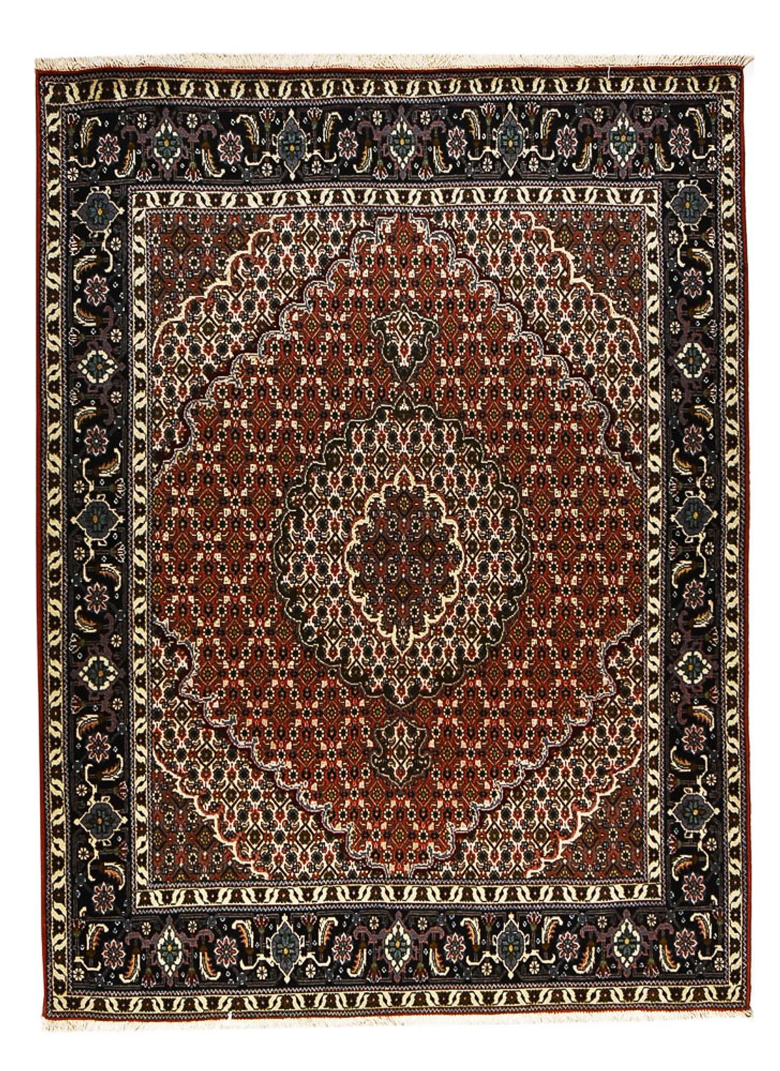 Perzisch tapijt - Tabriz - Royal - 200 x 148 cm - rood