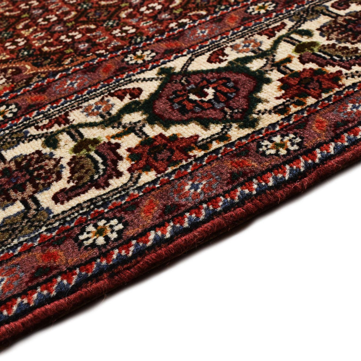 Perzisch tapijt - Tabriz - Royal - 200 x 147 cm - donkerrood